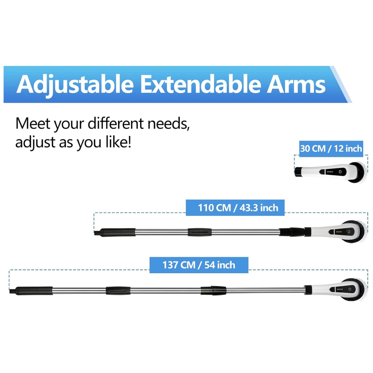Miniatura 4 de Limpiador extensión eléctrico 6 en 1